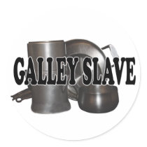 Shredders Galley Slave stickers