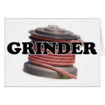 Shredders Grinder Greeting Card