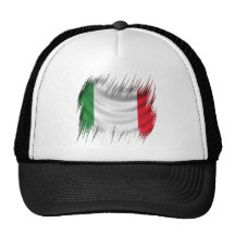 Shredders Italy Flag Trucker Hats