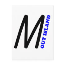 The MUSEUM Artist Series Shredders Morgan Out Island postcards