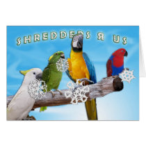 Shredders R Us cards