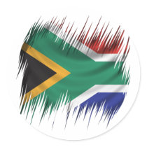 Shredders South Africa Flag stickers