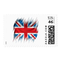 Shredders Union Jack Flag Stamp