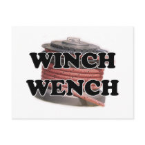 Shredders Winch Wench postcards