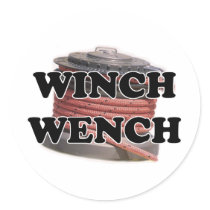 Shredders Winch Wench Stickers