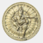Shree Ganesh Round Sticker