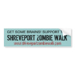 Shreveport Zombie Walk Bumper Sticker