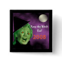 shrillerywitch, Keep the Witch , Out!, 2008 buttons by jenniekurono shrillerywitch, Keep the Witch , Out!, 2008 buttons