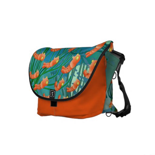 shrimp bag commuter bag