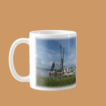 Shrimp Boat Mug mugs