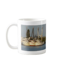 Shrimp Boats x three mugs by Debrene Shrimp Boats x three mugs