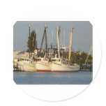 Shrimp Boats x three stickers