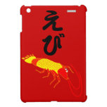 shrimp illustration EBI Japanese ipad mini cases