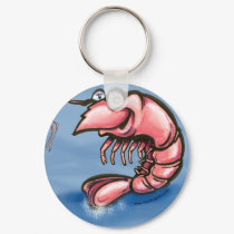 Shrimp keychains
