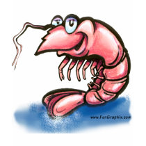 Shrimp t-shirts