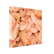 Shrimps canvas print wrappedcanvas