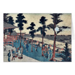 Shrine at Kanda by Ando, Hiroshige Ukiyoe Cards