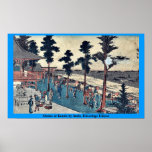 Shrine at Kanda by Ando, Hiroshige Ukiyoe Print