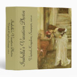 Shrine, JW Waterhouse, Vintage Victorian Portrait Binder