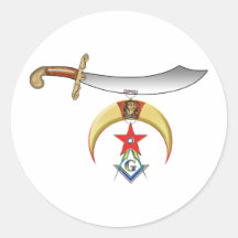 Shrine Mason Stickers