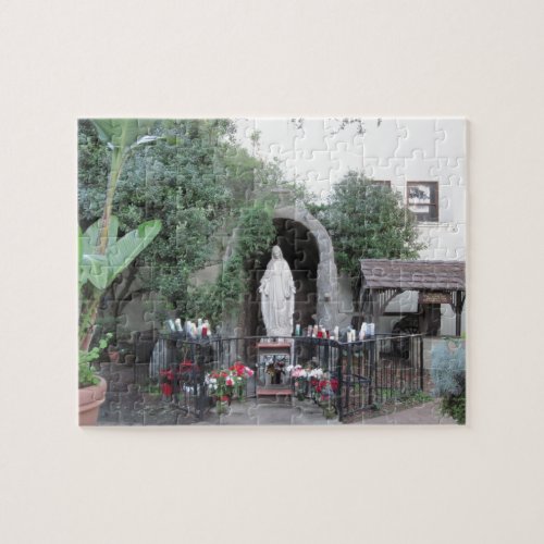 Shrine of the Blessed Mother, Ventura Mission puzzle