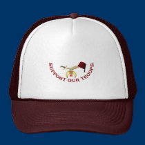 Shrine Support Our Troops hats