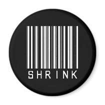 Shrink Bar Code Fridge Magnets