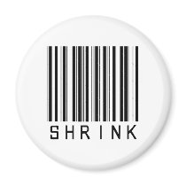 Shrink Bar Code Magnet