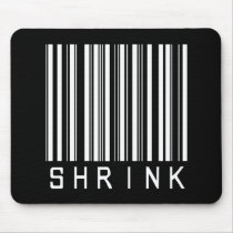 Shrink Bar Code mousepads by NotWorking Shrink Bar Code mousepads