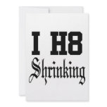 shrinking invitations