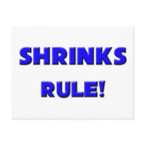 Shrinks Rule! postcards