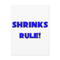 Shrinks Rule! postcards