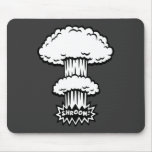 SHROOM! -b/w Mouse Pad
