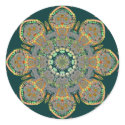 Shroom Circle Sticker