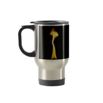 Shroom Flame Flicker Fire travel mug