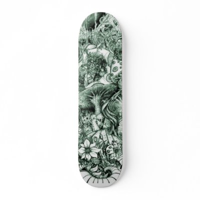 Shroom trip skateboards by wee_man226