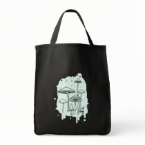 Shroomery dark tote bag