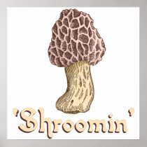 Shroomin Print