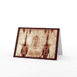 Shroud of Turin Greeting Card Shroud of Turin Greeting Card