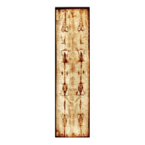Shroud of Turin, ENHANCED, full image Jesus Christ posters