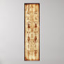 Shroud of Turin, ENHANCED, full image Jesus Christ Print