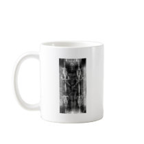Shroud of Turin, Frontal View Negative Mugs