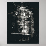 Shroud Of Turin, Negative Poster