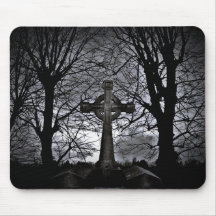 shrouded in darkness mousepad
