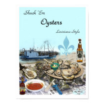 Shuck Em Oysters posters by FlorArt Shuck Em Oysters posters
