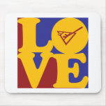 Shuffleboard Love Mouse Pad