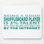 Shuffleboard Player 3% Talent Mouse Mat