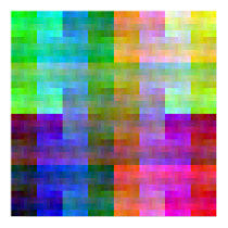 Shuffled Palette (flip) posters