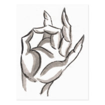 Shuni Mudra Postcard postcards
