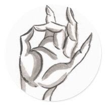 Shuni Mudra Stickers stickers